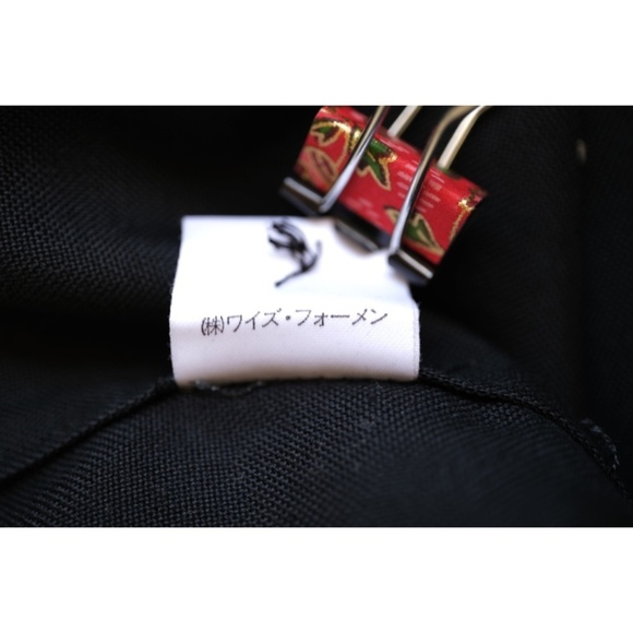 Yohji Yamamoto - 1980s Rayon Embroidered Pin Dot Workshop Shirt - Picture 11 of 16